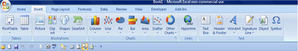 screenshot insert ribbon